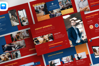 Urban Modern Pitch Keynote Template
